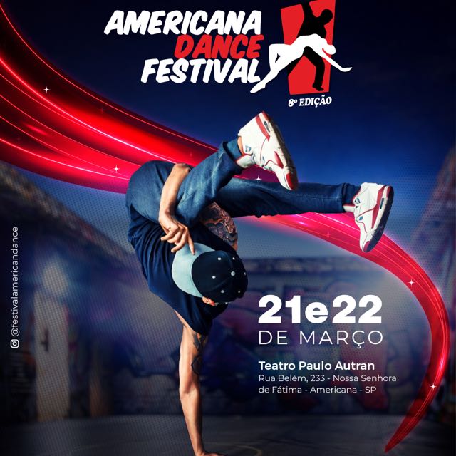 Leia mais sobre o artigo AMERICANA DANCE FESTIVAL 2026 – 21/22 Março
